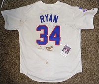 AUTOGRAPHED NOLAN RYAN JERSEY