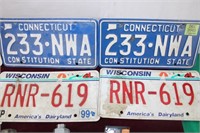 Matching Licence Plate Sets & More