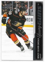 Benoit-Olivier Groulx UD Young Guns Rookie card