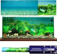 $42  75/55 Gal Aquarium Background 20x48  Durable