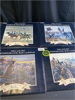 Civil War Calendars w/ Nice Artwork 2011-2014