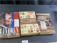 Lincoln/Gettysburg/Civil War Books