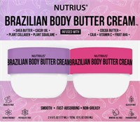 Nutrius Brazilian Body Butter Cream $35