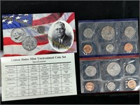 (1) 1996 Pair of D & P Uncirculated + Dime W 50th