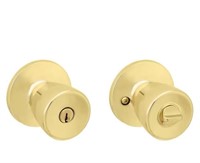 RELIABILT Polished Brass Door Knob