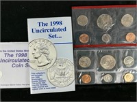 (1) 1998 Pair of D & P Uncirculated