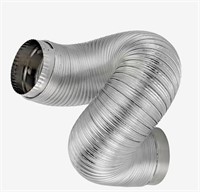 Lambro Rigiflex Semi-Rigid Silver Flexible Duct