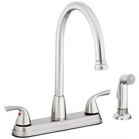 Project Source Stainless Steel Kitchen Faucet $129