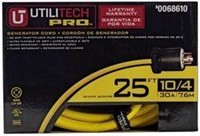 Utilitech Pro 25' 30-Amp 125-250 Volt 10-Gaug $55
