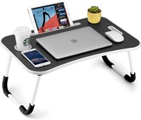 $24  FISYOD Laptop Table  Lap Desk  Tray - Black