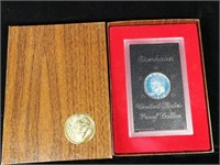1972 Ike Proof Dollar in Special Box & Case