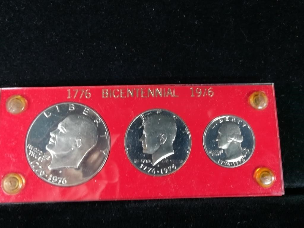 1976 Bicentennia Coins (Appear in Proof Condition)