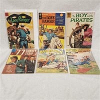 .10-.15 cent comics Lone Ranger Red Ryder Others