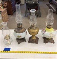 Oil lamps : P&A MFG, B&H.