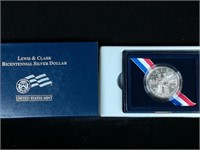 Lewis & Clark Silver Dollar Bicentennial Coin