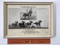 Heueuse 1962 Framed Picture - Rider - G Hanlon