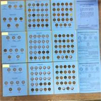 1858-1909 Pennies (144 Coins) (3 Books)