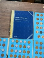(3) 1941-? Lincon Head Cent Books - Incomplete