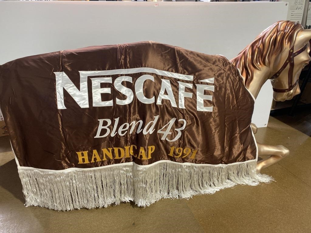 Original 1991 Handicap Nescafé Horse Silk