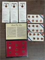 Variety of Lincoln Pennies