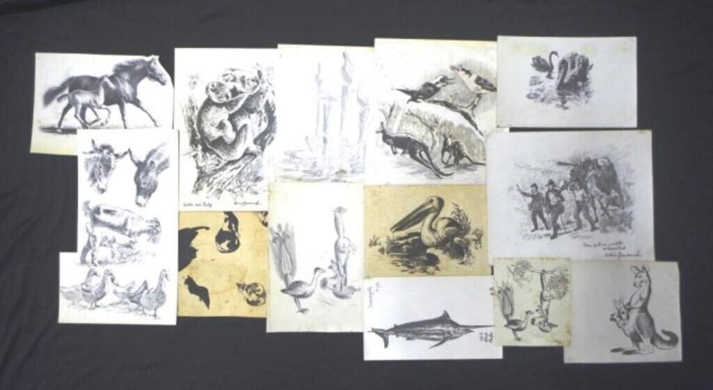 Cedric Emanuel - Works on Paper