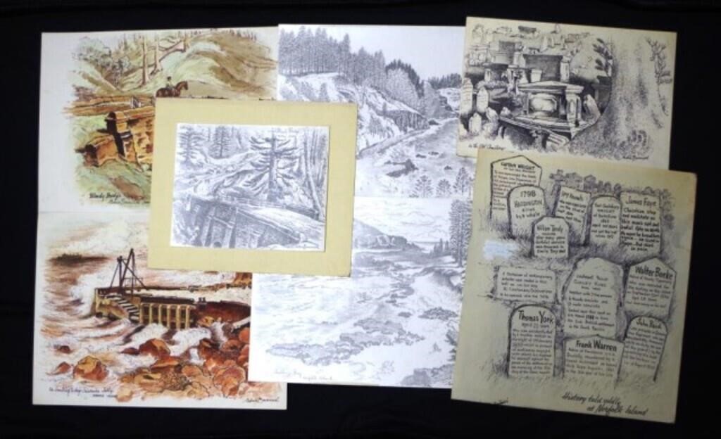 Cedric Emanuel - Works on Paper