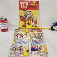 1967 Walt Disney Top Comics #1 & Vintage Archie's