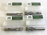 FMT HSS 4 Flute End Mills 3/4" & 9/16"