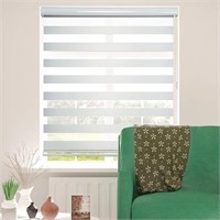 A3106  Zebra Blinds 72in max height, white