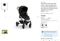 N3090  Delta Children Revolve Stroller - Black