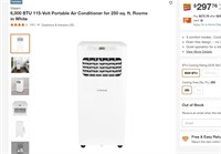 FM4531 6000 BTU 115-Volt Portable Air Conditioner