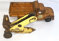 Vintage Buddy L Toy Highway Maintenance Truck w/