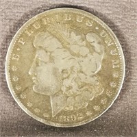 1892 S Morgan Dollar