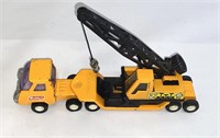 Vtg Buddy L Toy - Mobile Crane - Semi Truck