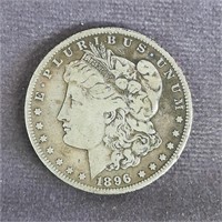 1896 S Morgan Dollar