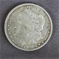 1896 O Morgan Dollar