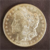 1904 O Morgan Dollar MS