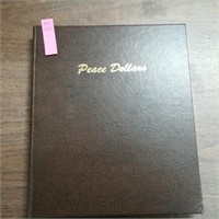 (26) Peace Dollars Complete Book w Extra Coins