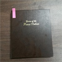 (26) Peace Dollars Complete Book w Extra Coins