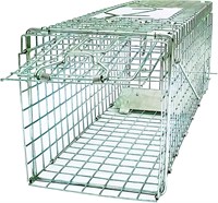 $39  24x8.5x7.5 Collapsible Humane Animal Trap