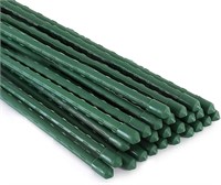 $26  Xiny 4ft Steel Garden Stakes  25 Pack