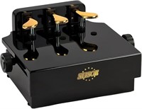 B6417  Piano Pedal Extender Bench 3 Pedal Black