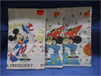 VTG Mickey Mouse Table Cloths