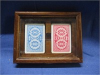 deck of cards and card case (Bridge Set )