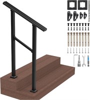 $50  Outdoor Handrail Kit  Metal  Fits 2 Steps