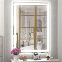 $130  28x36 LED Bathroom Mirror  Frontlit/Backlit