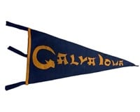 Vintage Calya Iowa State Felt Pennant Large Size