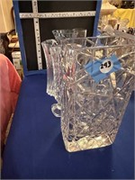 CLEAR CRYSTAL & GLASS VASES
