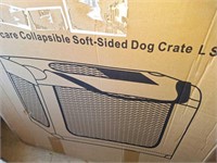 COLLAPSIBLE SOFT-SIDED DOG CRATE
