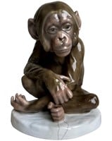 Johann Robert Korn Chimpanzee Kunst Heubach